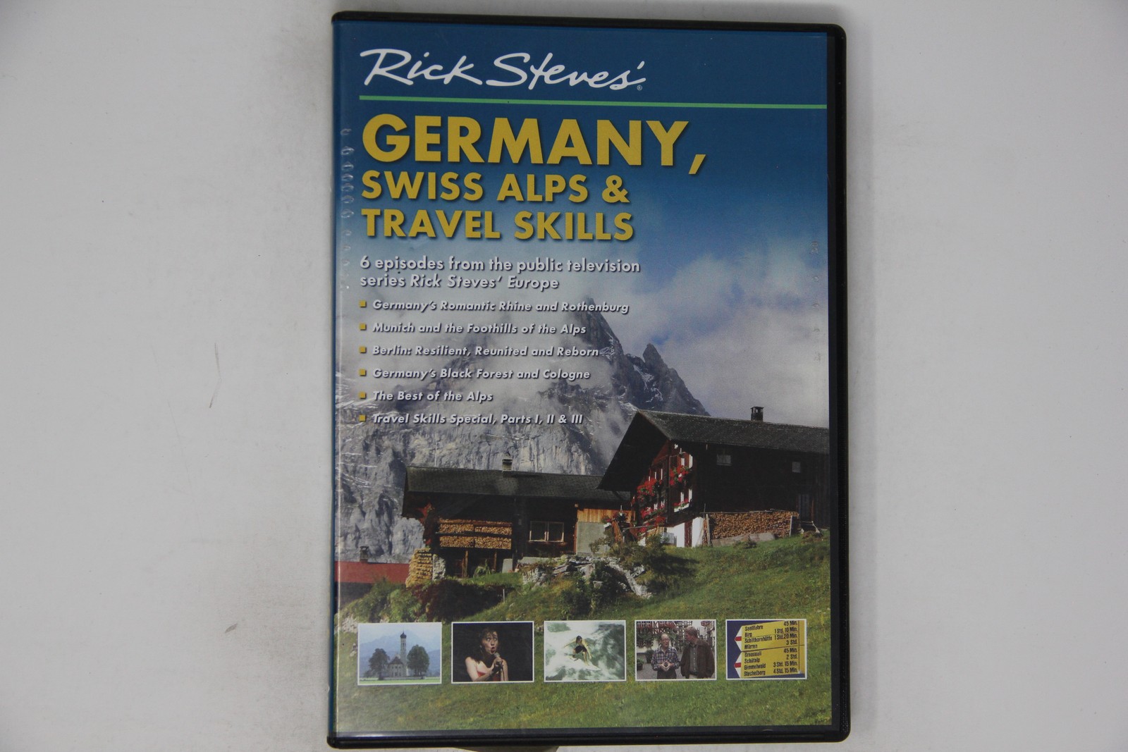Rick Steves‘ Germany Swiss Alps Travel Skills DVD