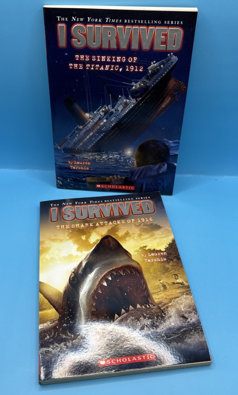 2010s Lot of 15 „I Survived“ Scholastic Chapter Paperback Books- New, Never Read