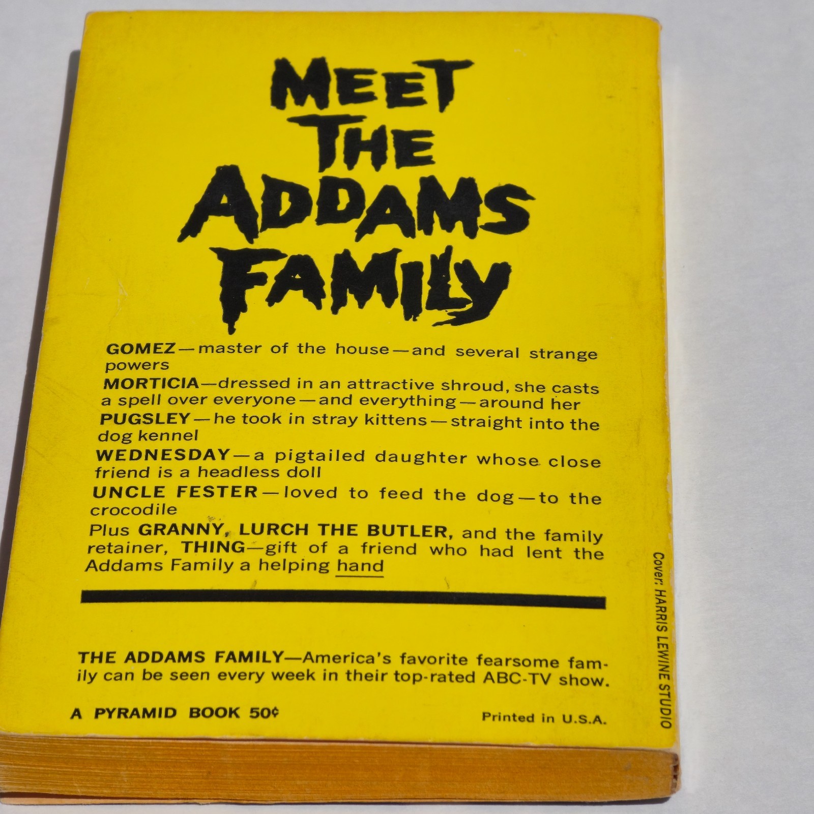 The Addams Family Jack Sharkey ©1965 1st Printing