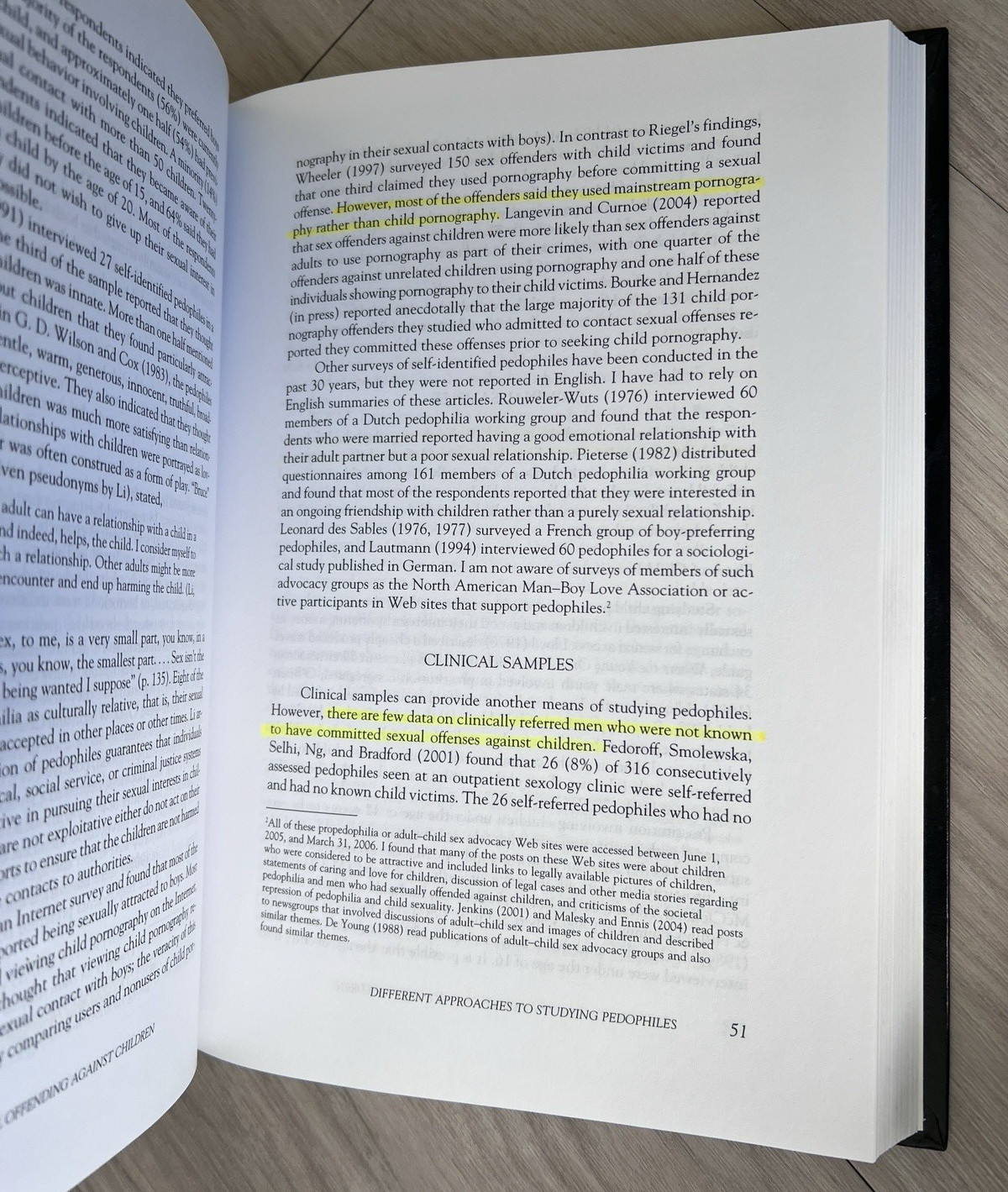 PEDOPHILIA and SEXUAL OFFENDING AGAINST CHILDREN 2008 Hardcover NO DUST JACKET