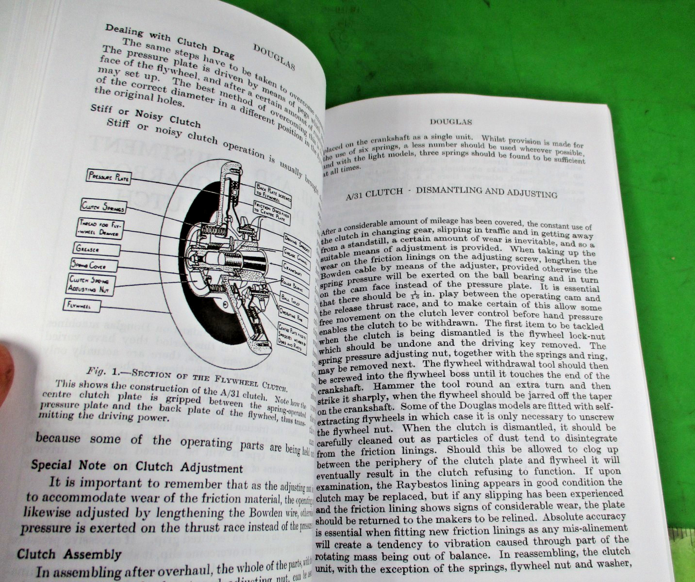 BOOK OF 1930’s BRITISH MOTORCYCLE GEARBOXES AND CLUTCHES🔥NOS🔥 BSA🔥 109 Pages