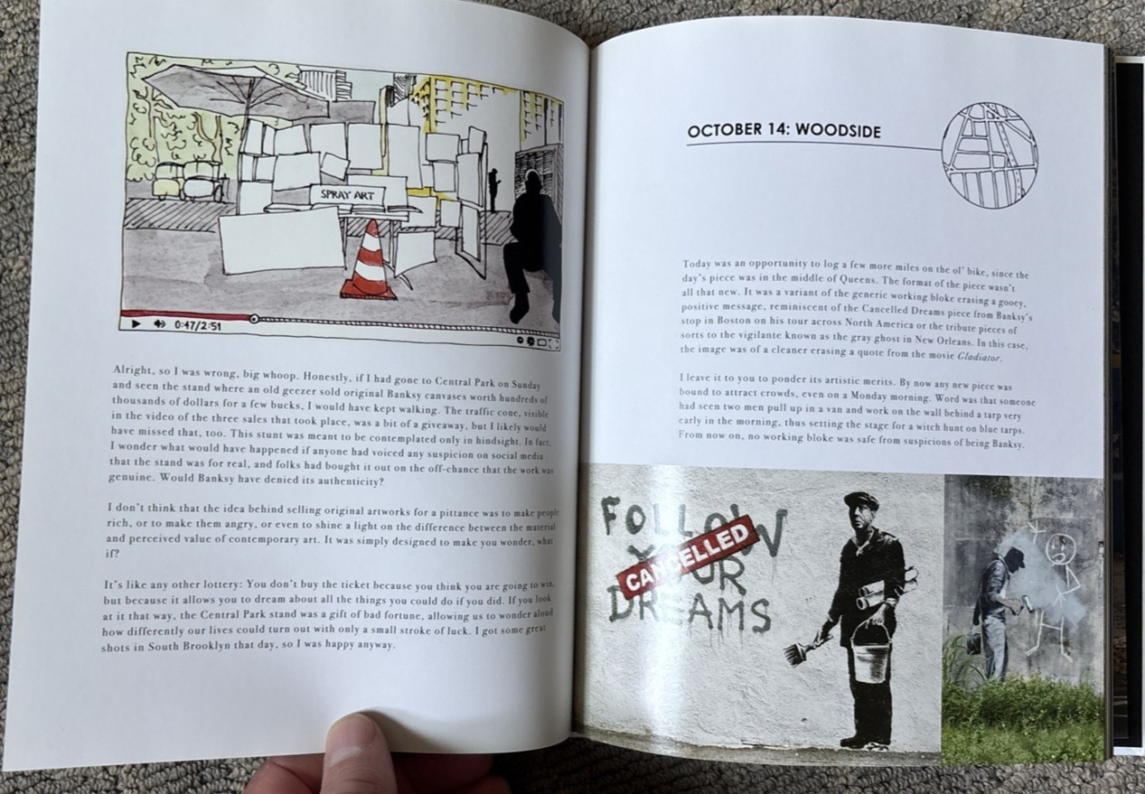 Bansky In New York Ray Mock Carnage NYC HC