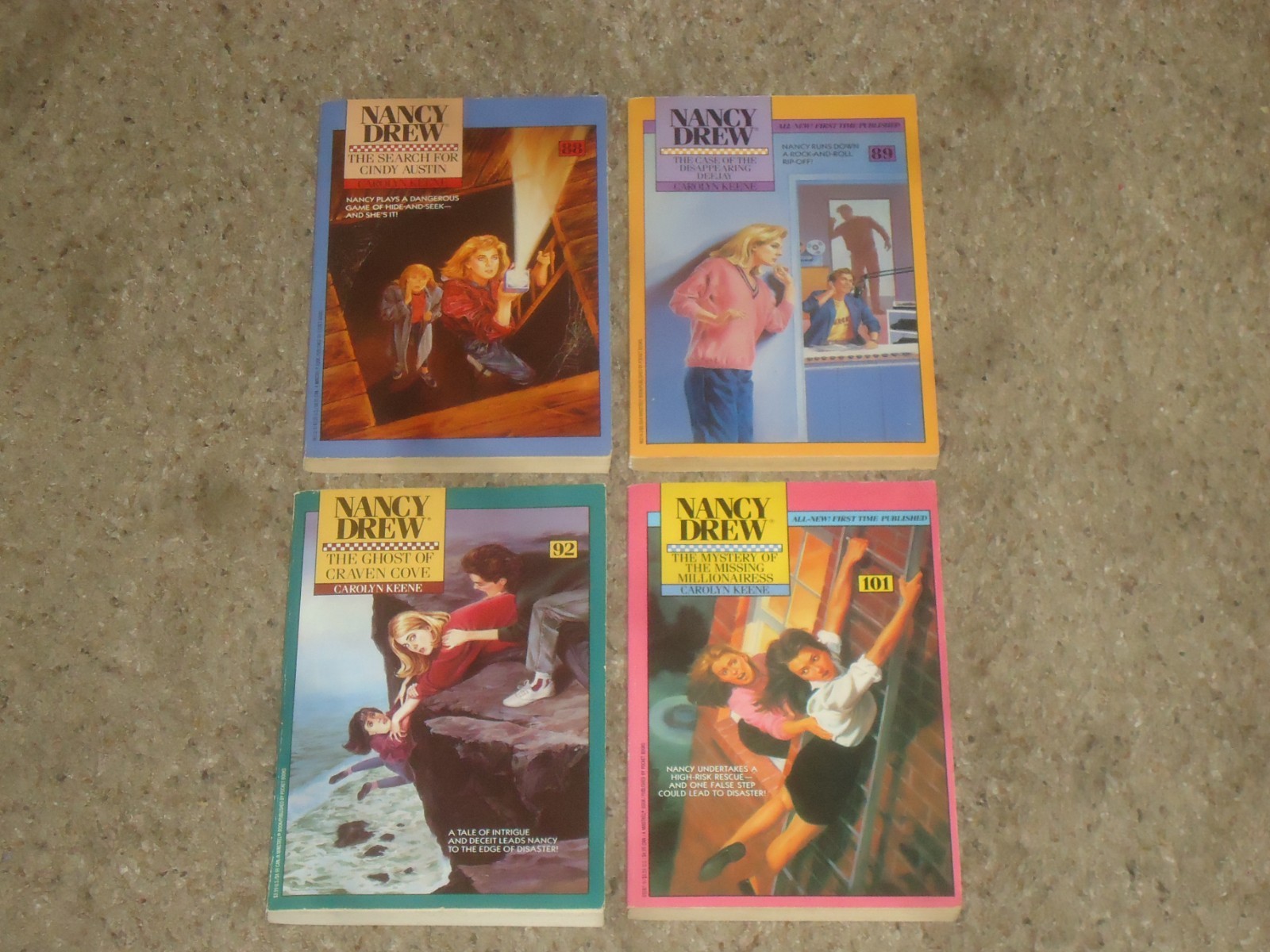 Lot 71 Nancy Drew PB Mystery Books Carolyn Keene