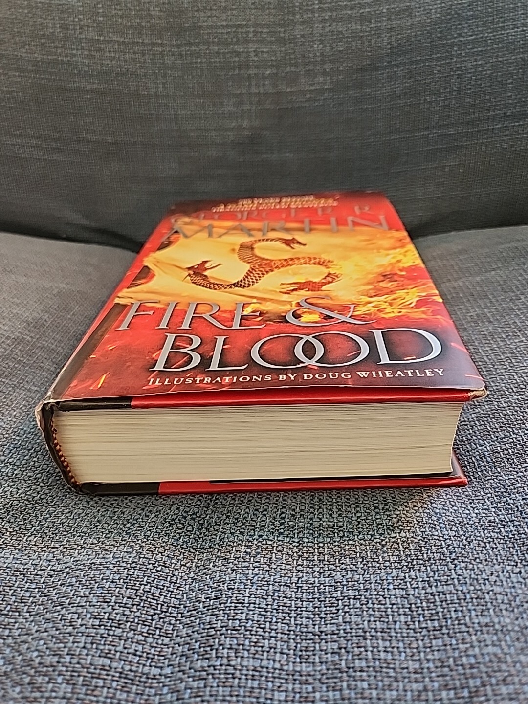 Fire & Blood by George R.R. Martin (2018, Hardcover) 1st Edition, Illustrated