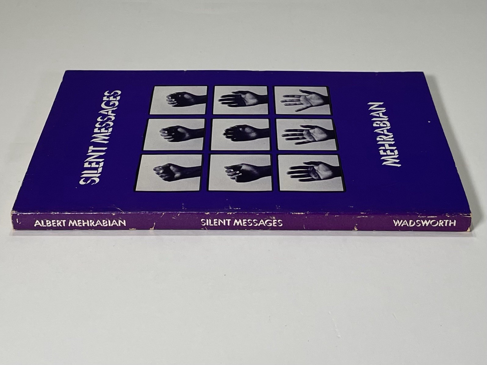 SILENT MESSAGES Albert Mehrabian 1971 Trade Paperback Nonverbal Communication