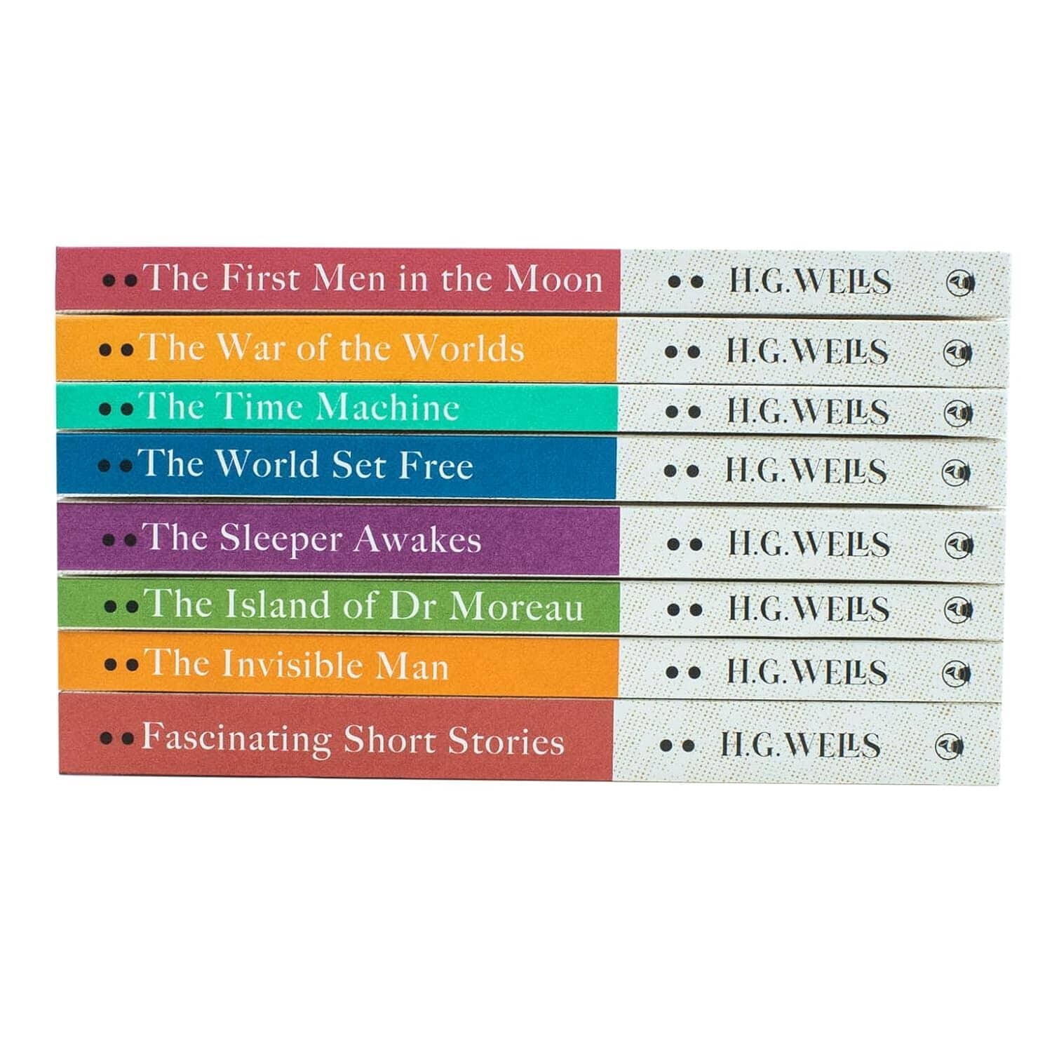 The Complete HG Wells 8 Books Collection Box Set – Fiction – Hardback