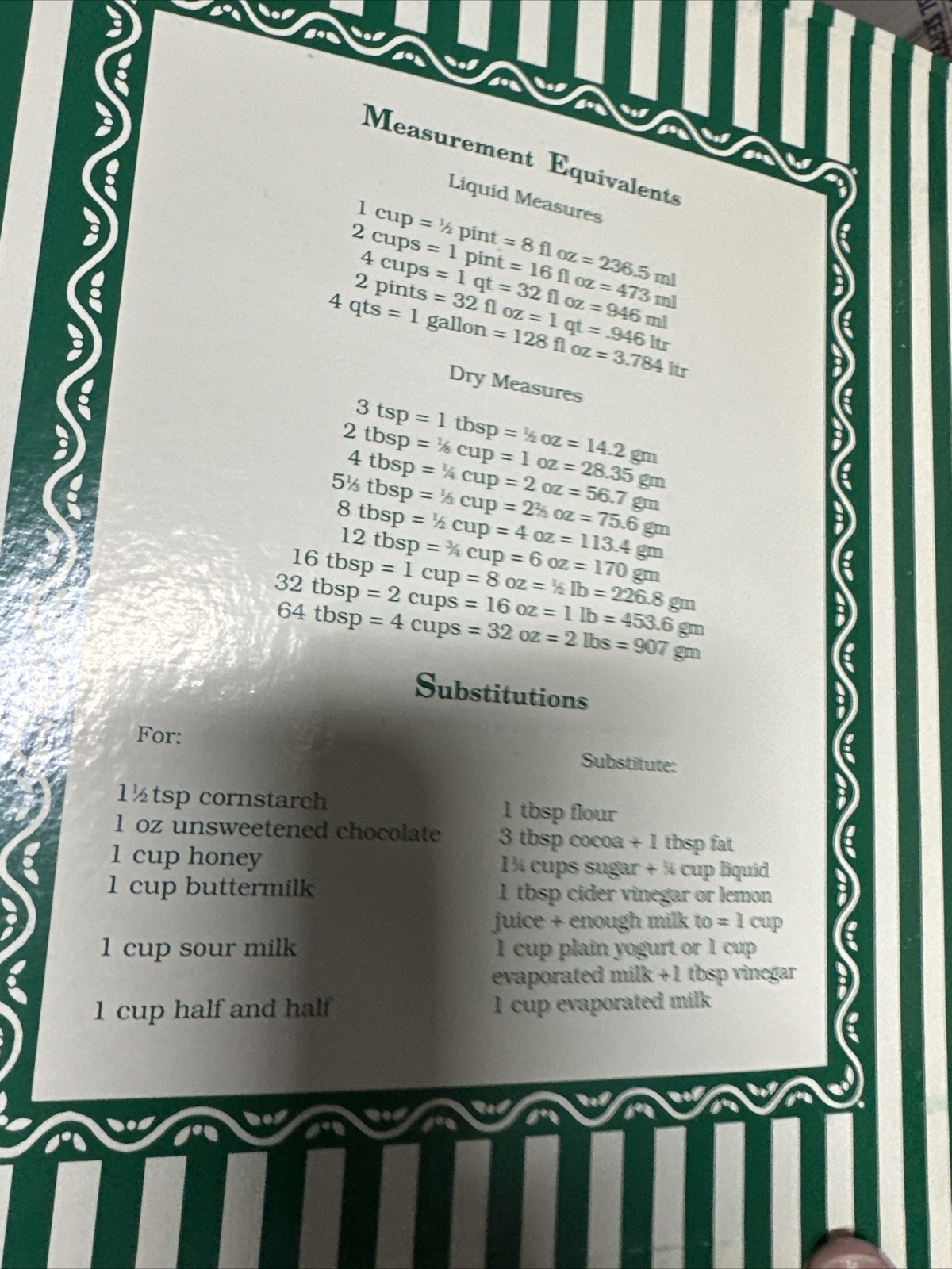 New Vintage 3 Ring Empty Collected Recipes Book Meadowsweet Kitchens 11×12