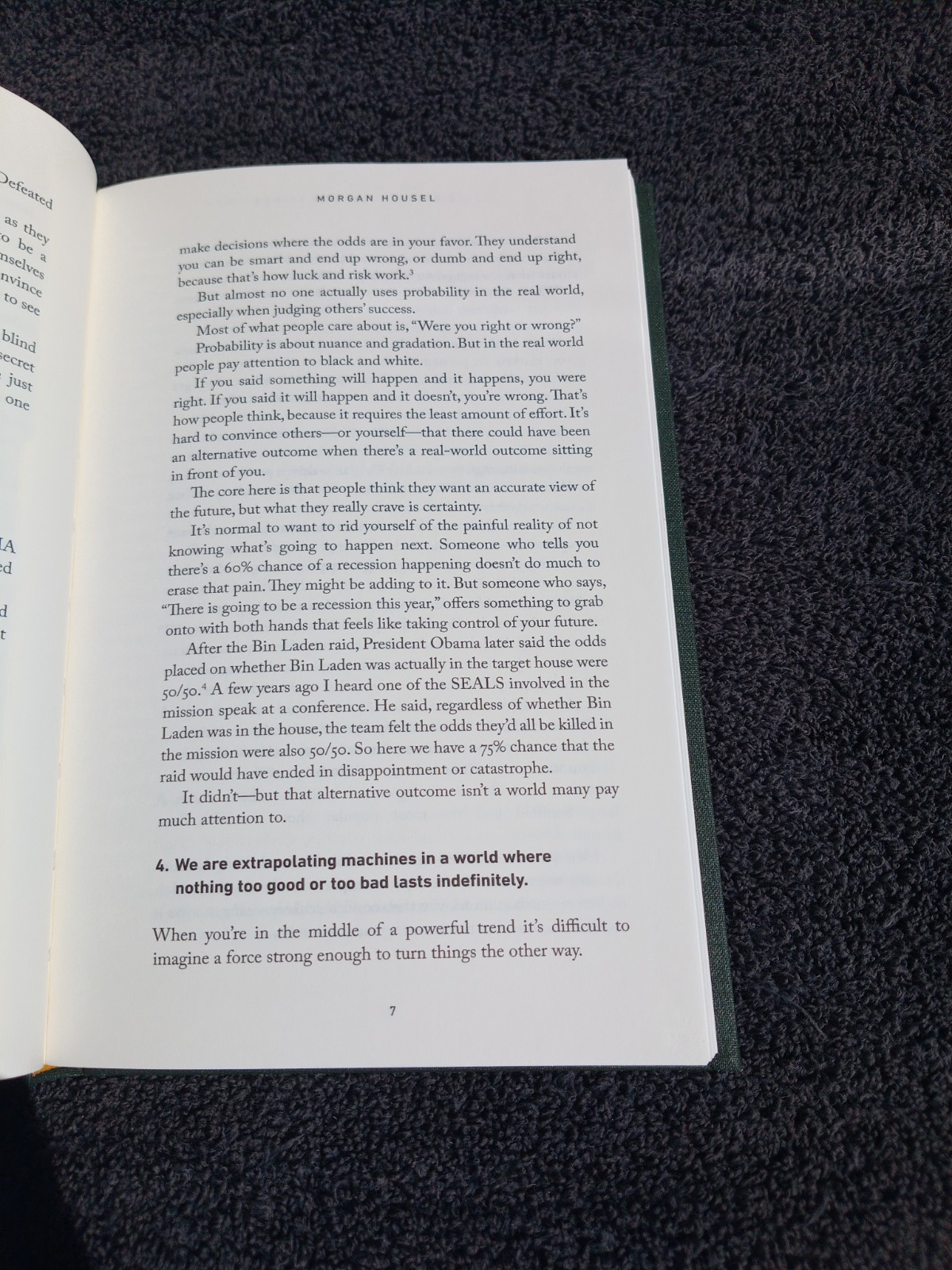 Little Rules About Big Things Collection of Essays Morgan Housel Investing VG