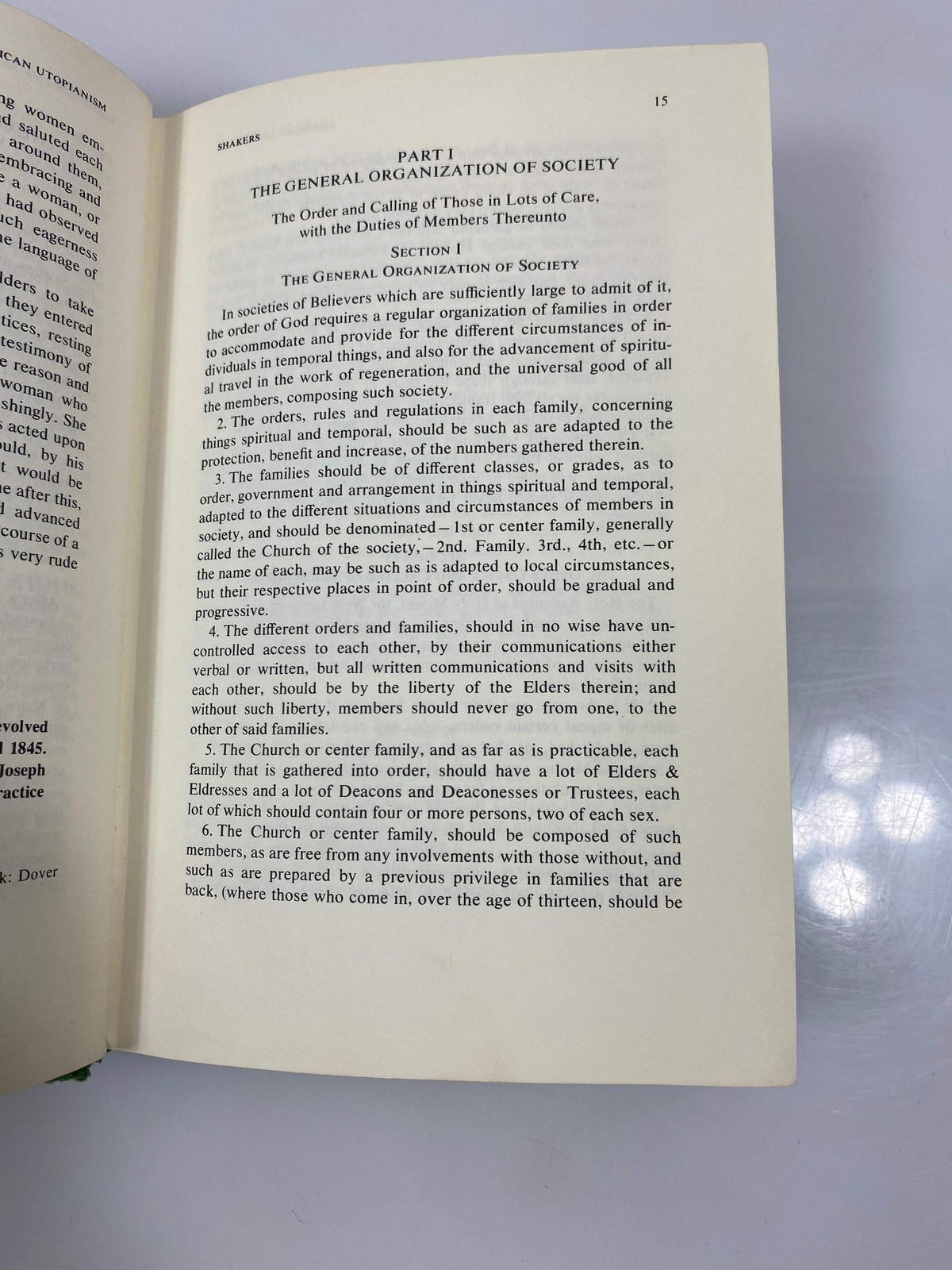 American Utopianism by Fogarty Ex-library 1972 HC