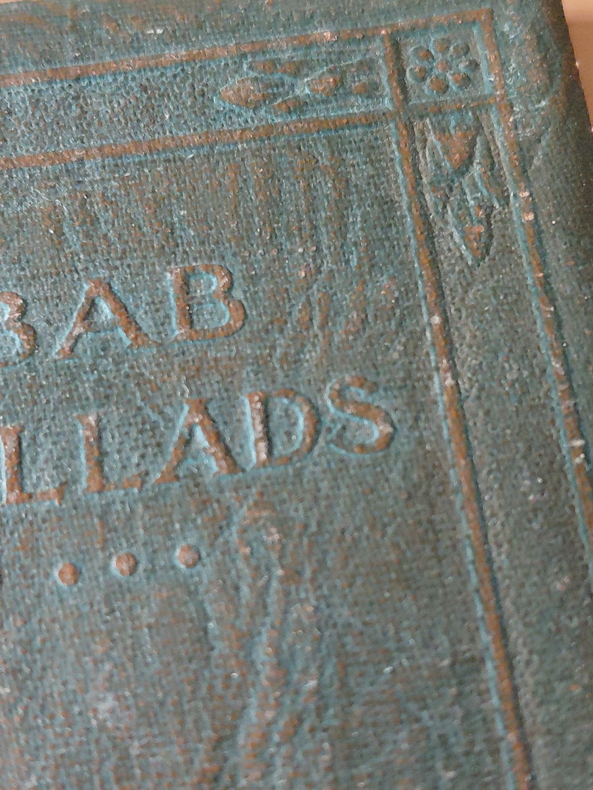 1921 Small Book Bab Ballads W.S. Gilbert Classic Literature NY Little Leather
