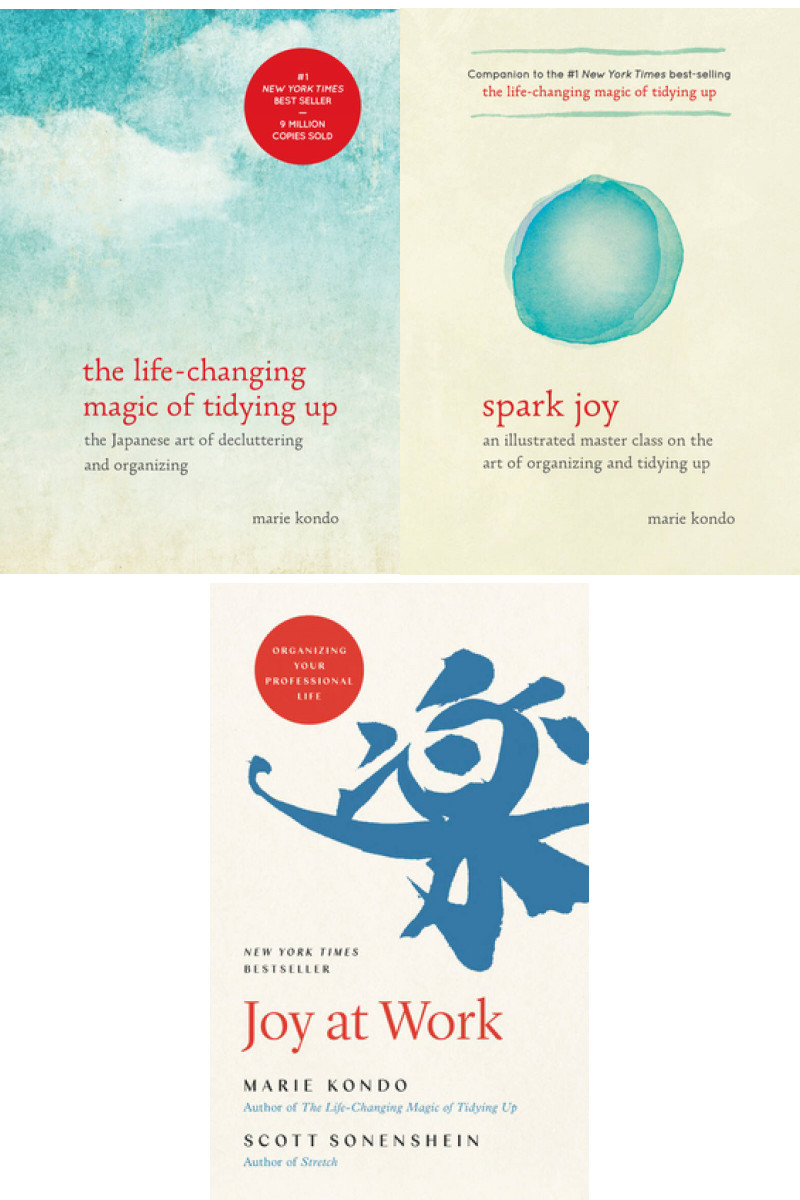 Magic Cleaning Series All 3 Books in Hardcover