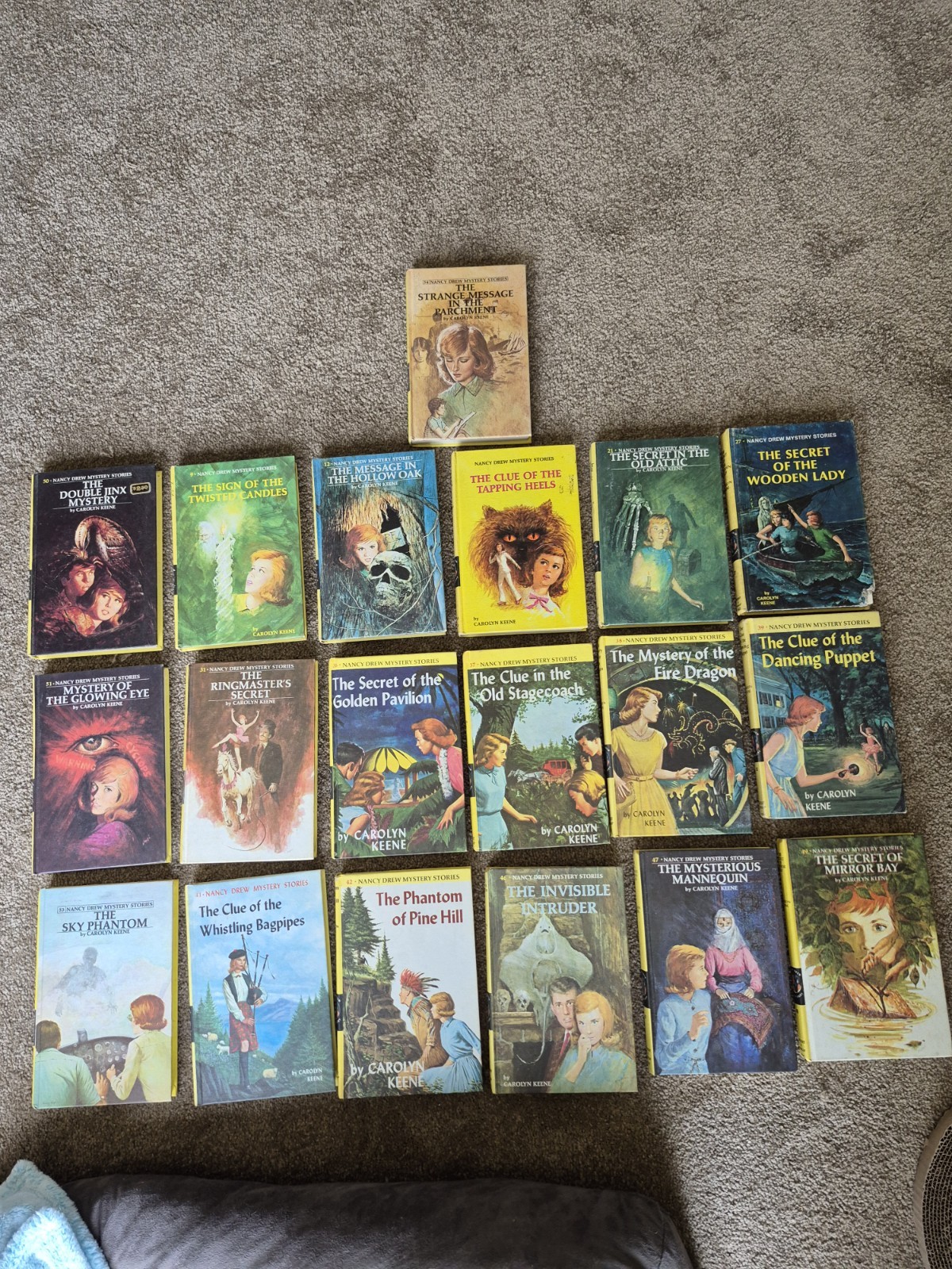 Lot (25) Vtg Nancy Drew Mystery Stories HC & 6 Hardy Boys From 1959 – 1977