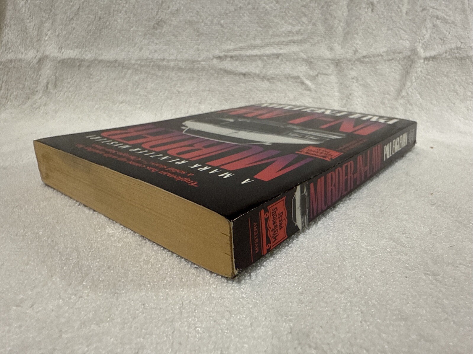 Murder-In-Law by Paul Engleman 1988 Mystery Press golf murder mystery paperback
