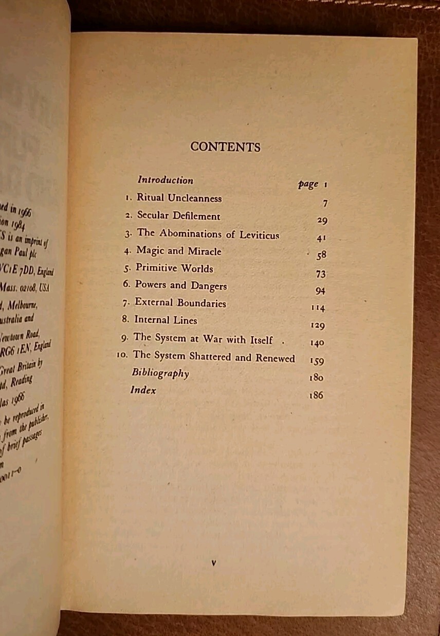 Purity and Danger : An Analysis of the Concepts of Pollution and Taboo by…