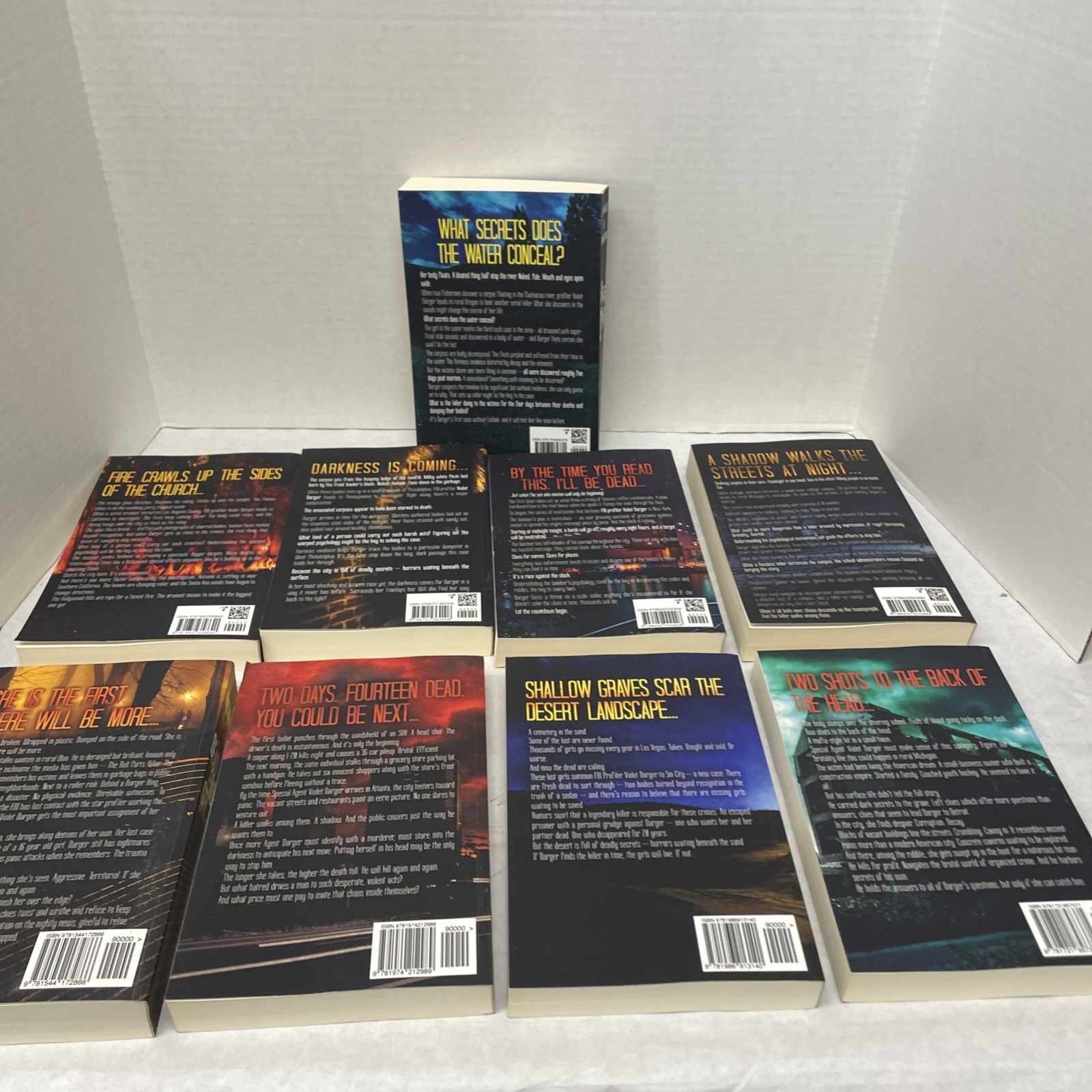 L.t. Vargus Lot of 9 (of 12) Violet Darger Series (See Photos for Titles)
