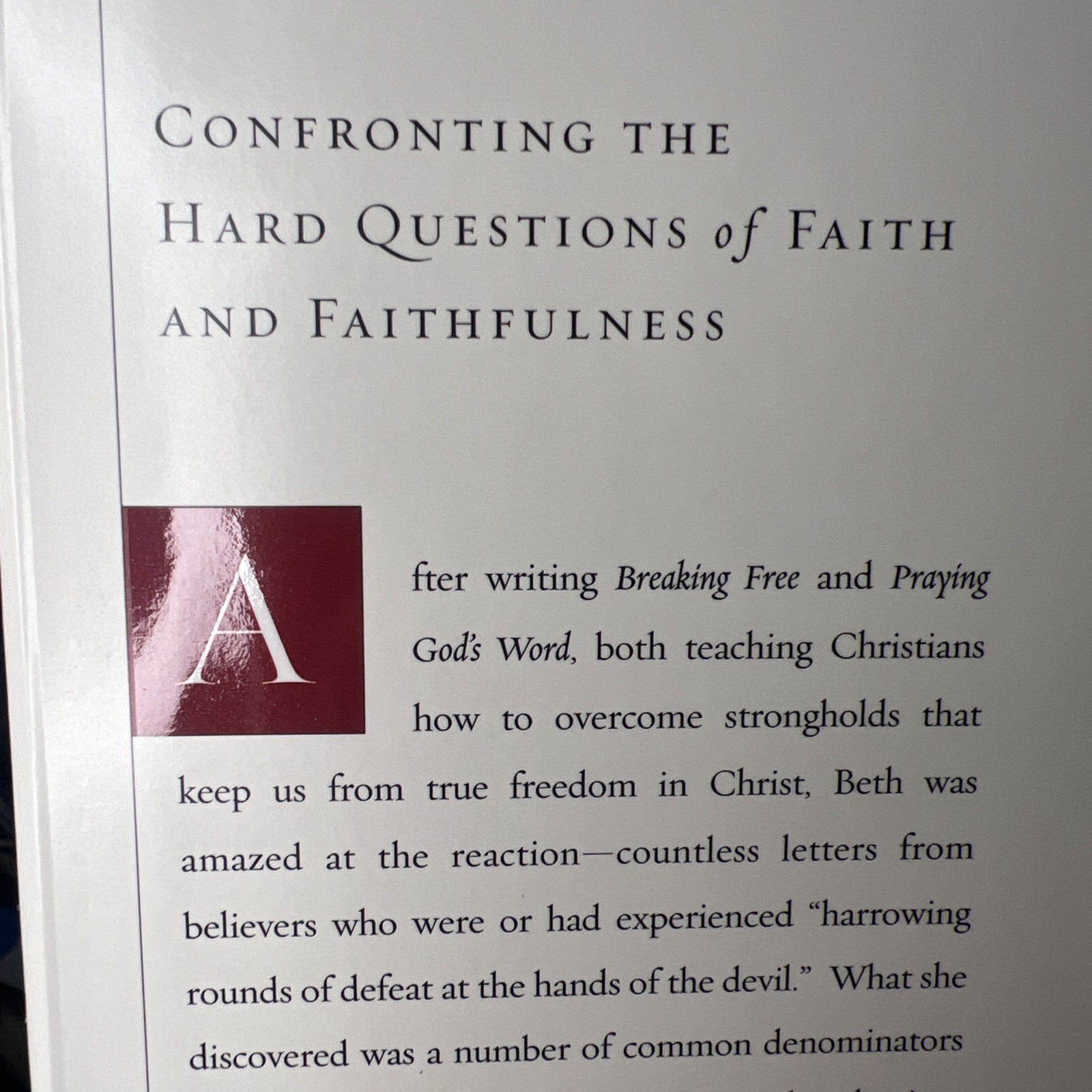 When Godly People Do Ungodly Things Beth Moore Bible Study Member Book Workbook