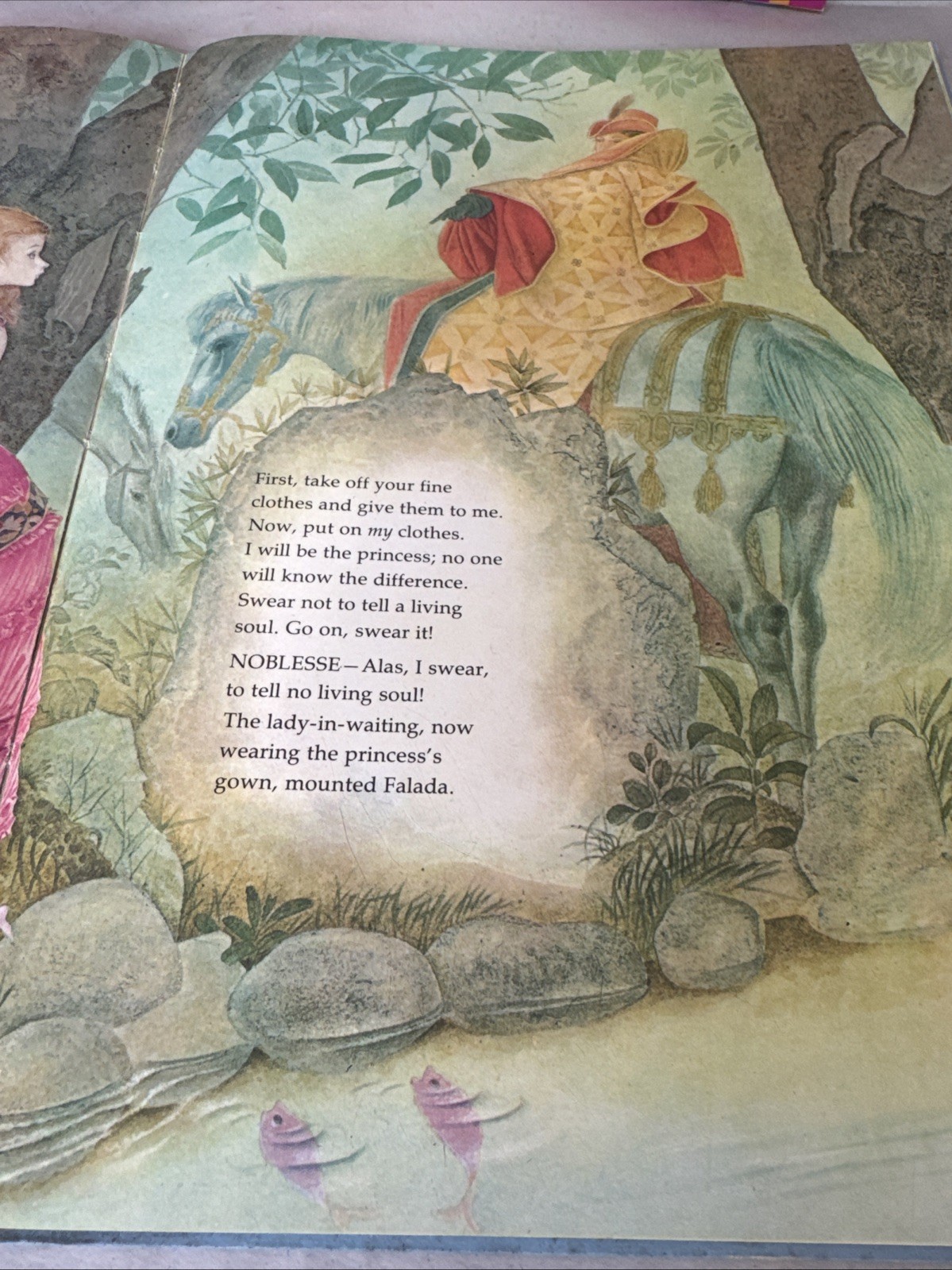 Vintage 1969 Storytime Treasury THE UGLY DUCKLING/THE PRINCESS WHO TENDED GEESE