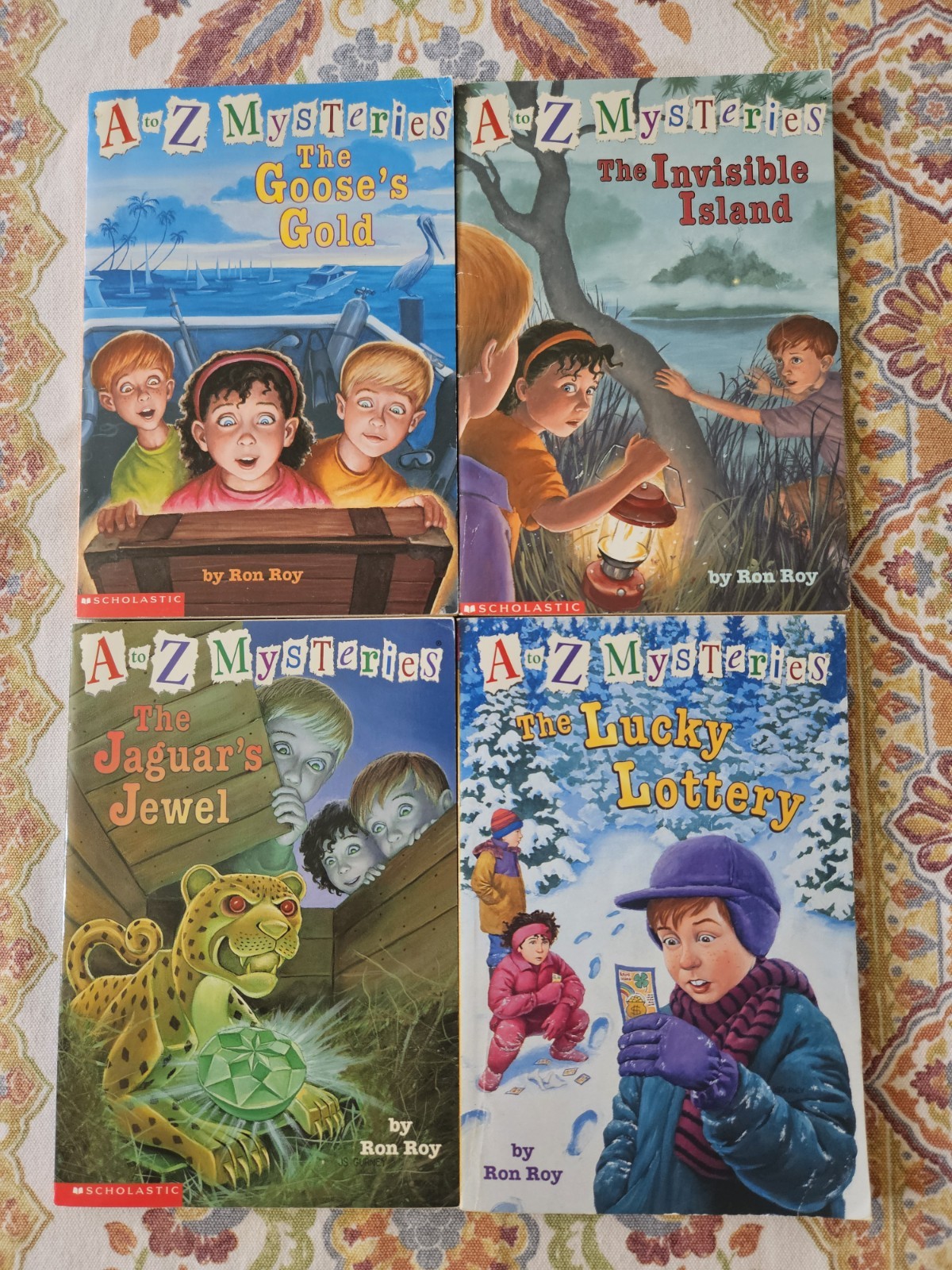 Lot of 18 A to Z Mysteries Rob Roy Children’s Paperback Books Chapter Ages 6-9