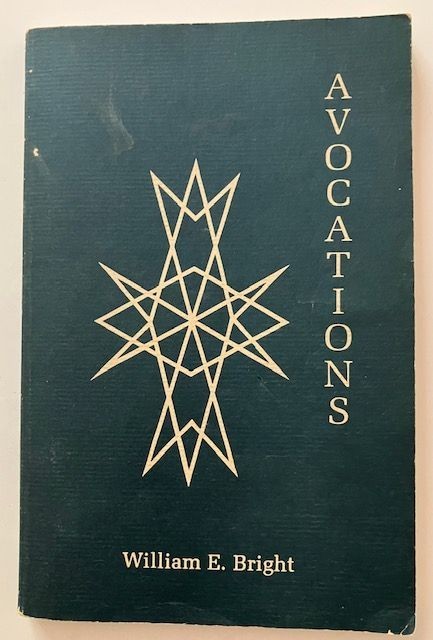 William E. Bright Avocations 1984 Book Archive Letters & Ephemera Poetry Lot