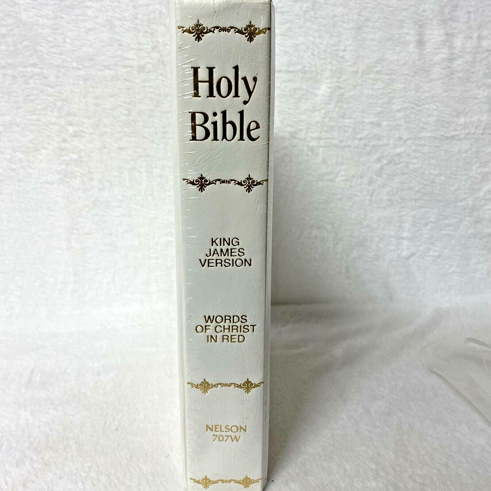New Sealed Classic Family Bible King James Version Thomas Nelson Publishers