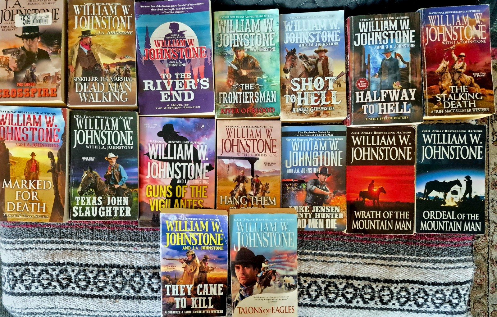 Western Paperback Novels-YOU PICK the TITLE-Most Vintage-Create Your Own Lot