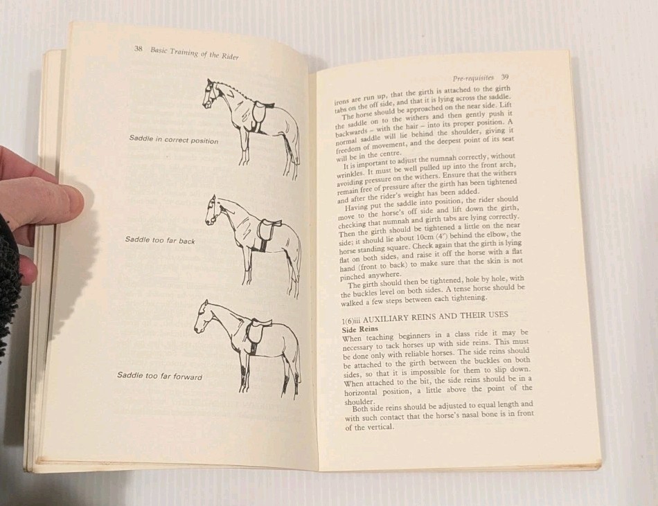 THE PRINCIPLES OF RIDING Official Instruction Handbook German Equestrian Horses