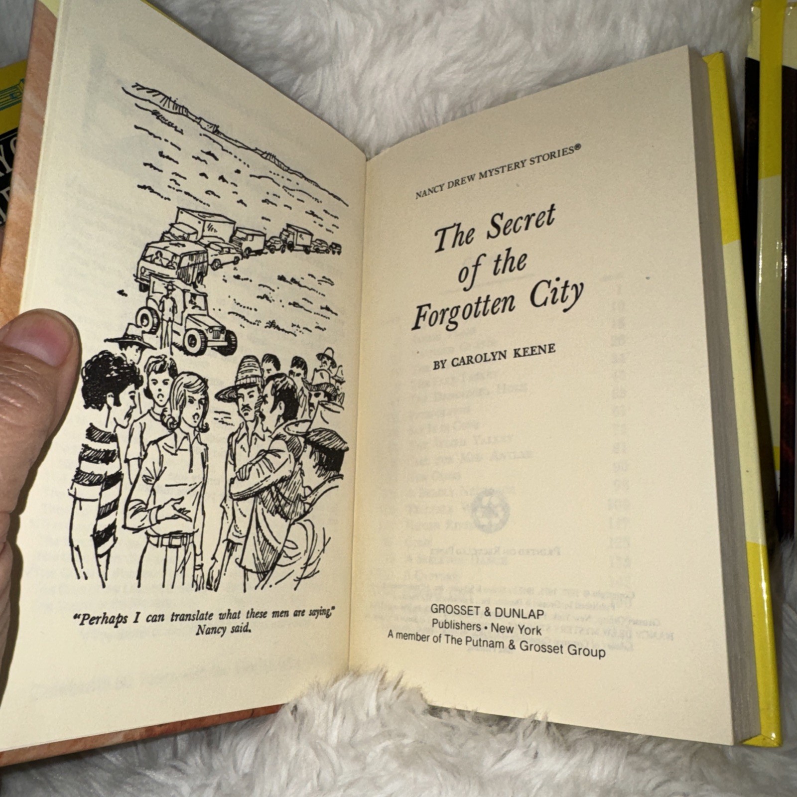 Nancy Drew Mystery Stories Mixed Lot 6📚Hardcover Books 50-55 Carolyn Keene 1992