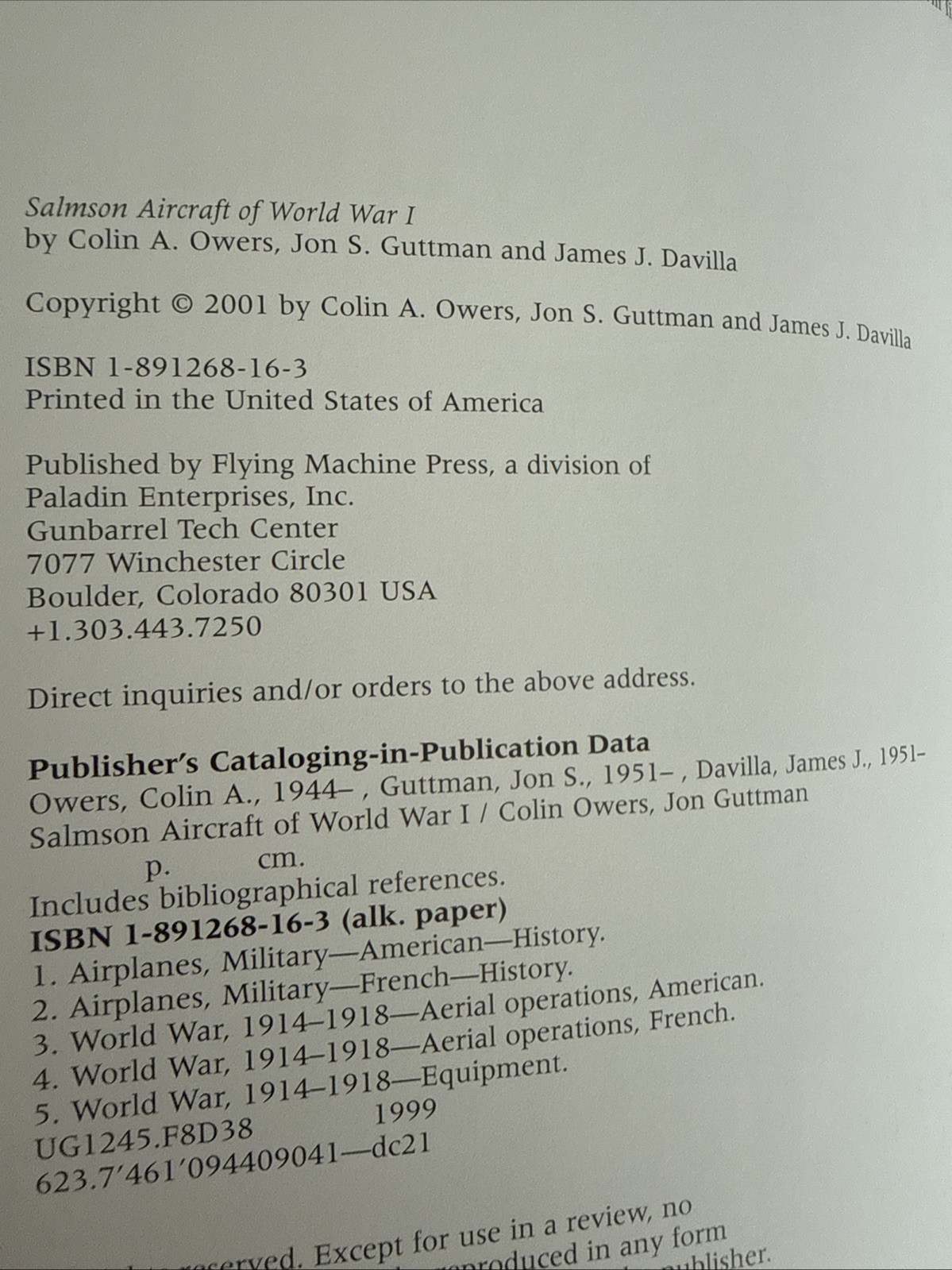 Pfalz Aircraft Salmson Bradenberg Sikorsky Great War Aircraft In Profile 4 books