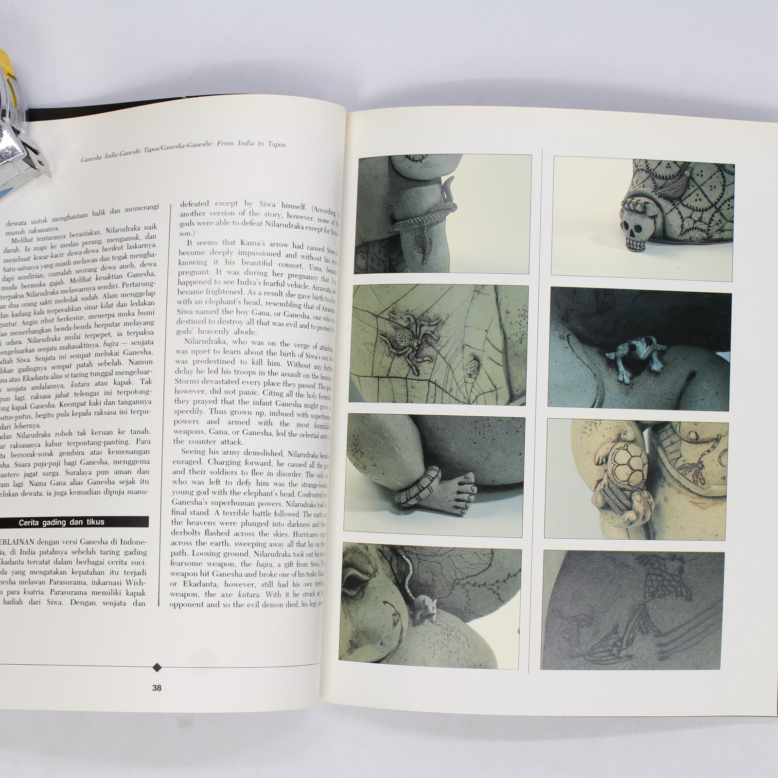 Ganesha-Ganeshi by Seni Tembikar, Kreasi, Clay Statements by F. Widayanto (1993)