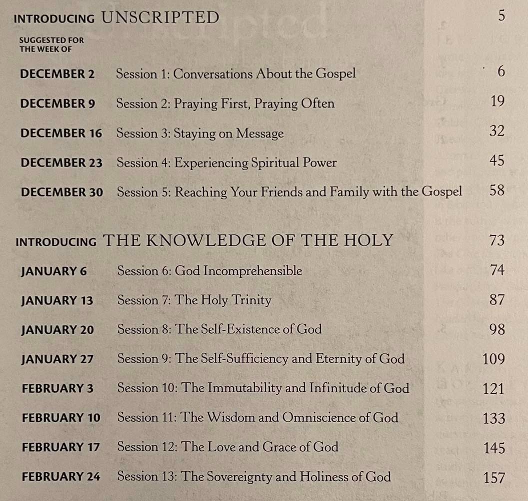 Mixed lot of 8 2018-2024 MasterWork Qrtly Bible studies (pb) from Lifeway