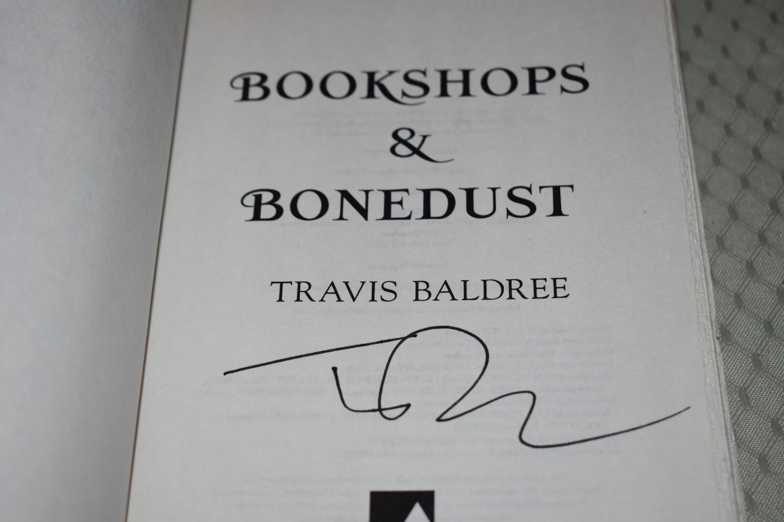 Bookshops and Bonedust by Travis Baldree (2023, Hardcover)