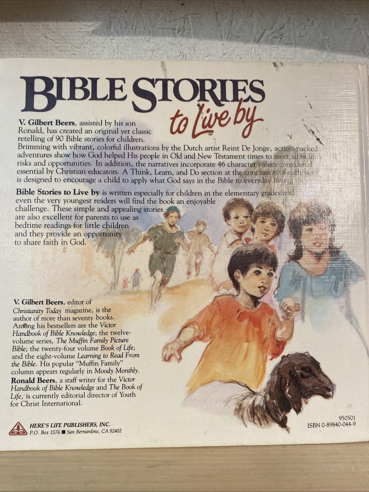 Bible Stories to Live by – hardcover Beers, V. Gilbert|Beers, Ronald A.