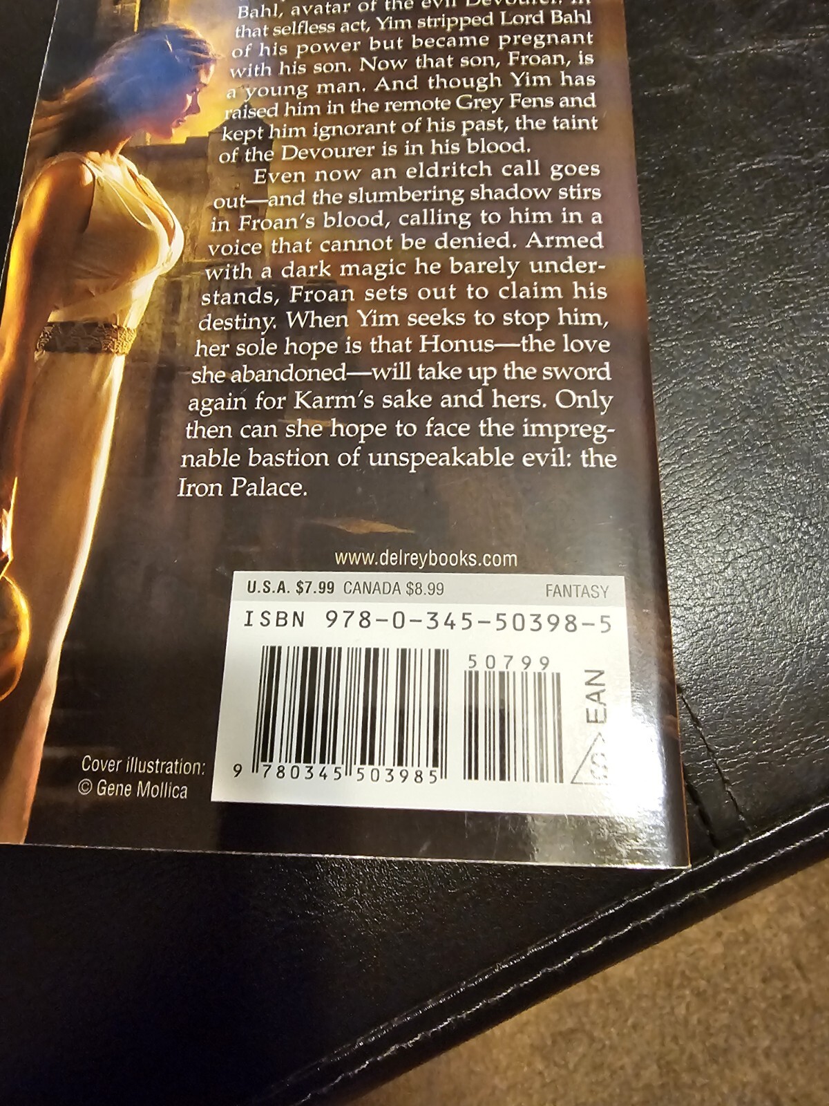 The Iron Palace The Shadowed Book # 3 Signed Paperback