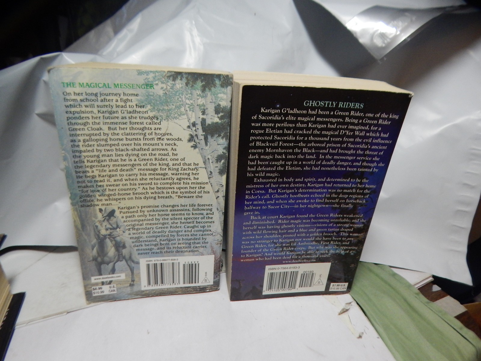 Green Rider Series Kristen Britain DAW Fantasy Lot Of 3 Books Pb & HCDJ DAW
