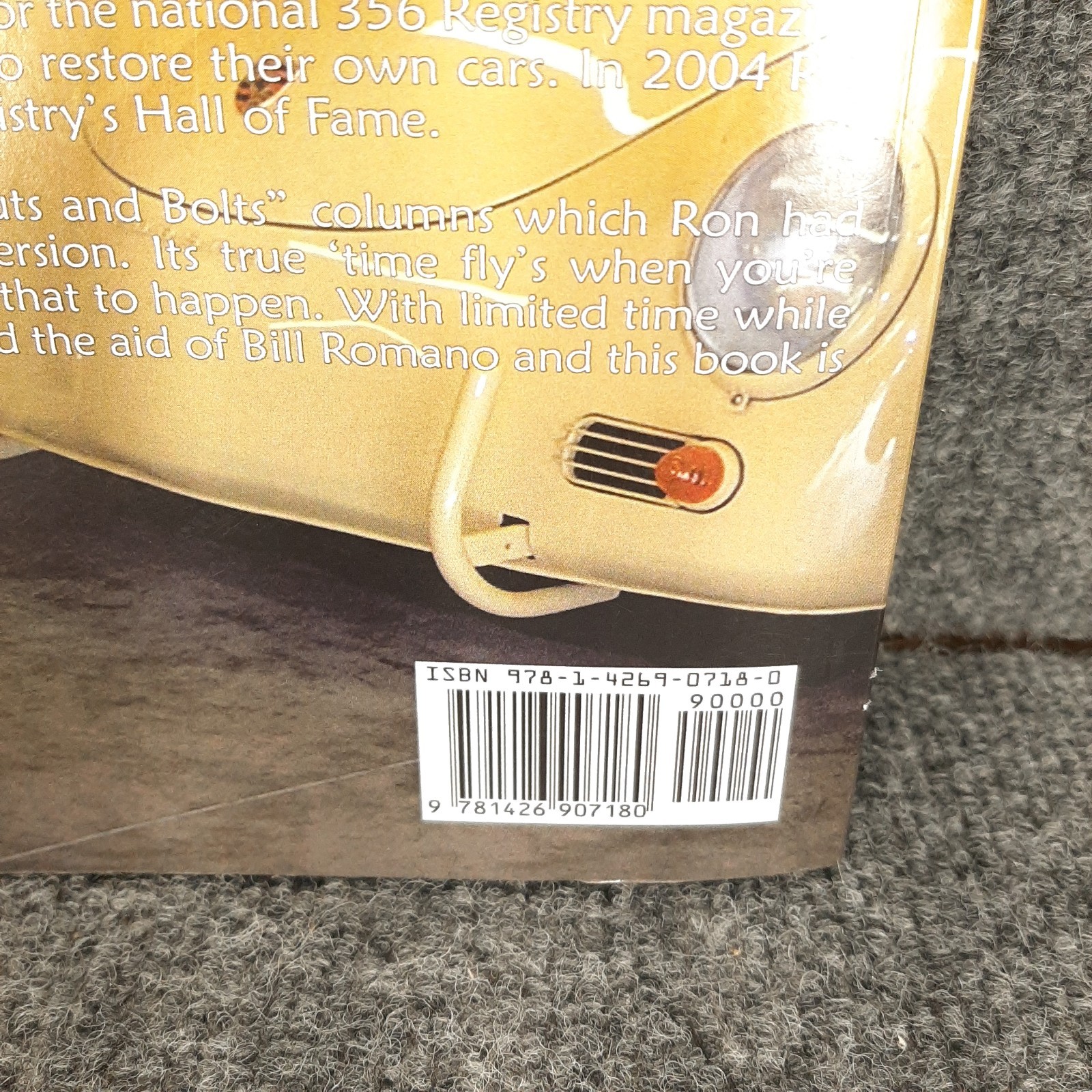 Restored by Hand: The Nuts and Bolts of Porsche 356 Restoration Paperback