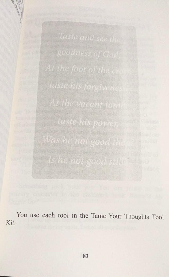 Tame Your Thoughts: Three Tools to Renew Your Mind and Transform Your Life PB