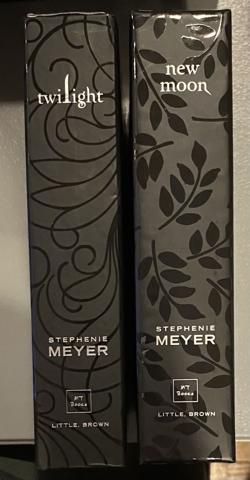 Set Twilight & Moon Saga Meyer Autopen Signed Collector’s Edition Slipcase