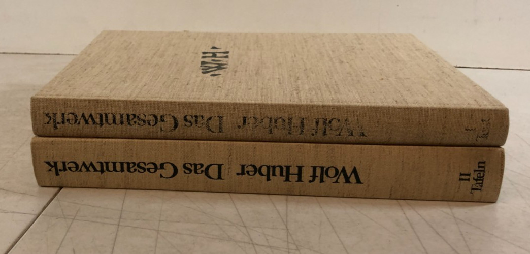 Wolf Huber Das Gesamtwerk, 2 volumes, Winzinger,1979, E-119