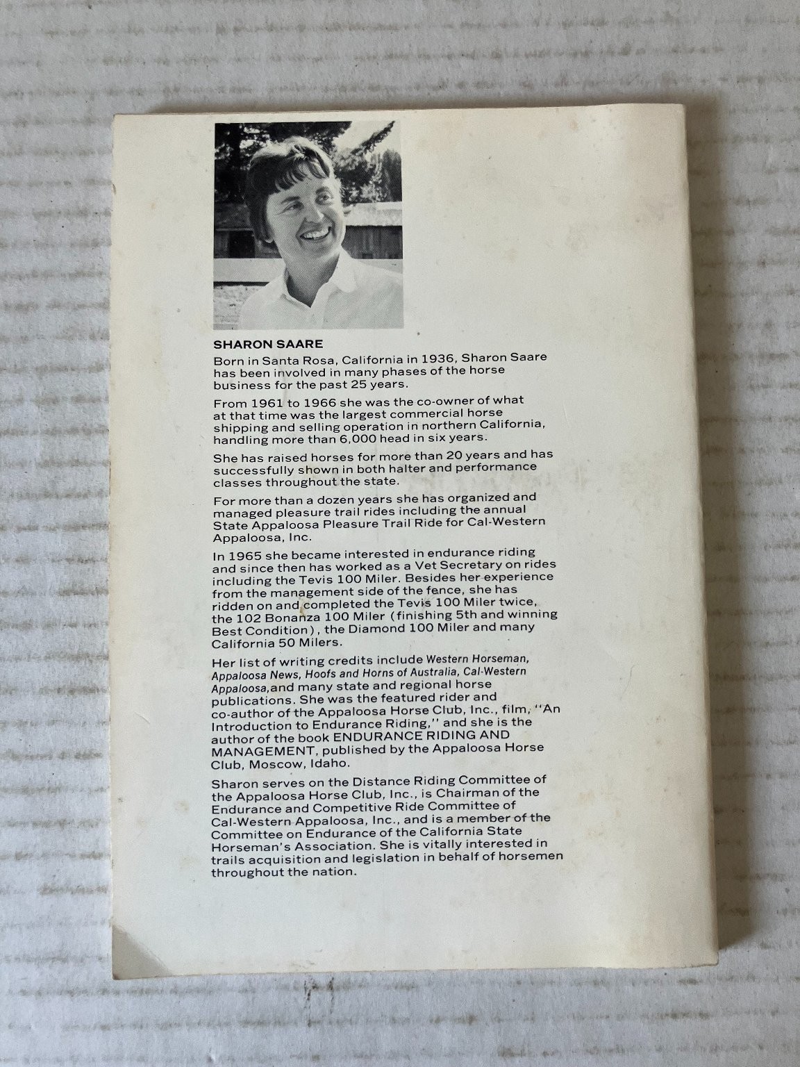 Know All About Trail Riding Sharon Saare Horse Library Vintage Equestrian PB