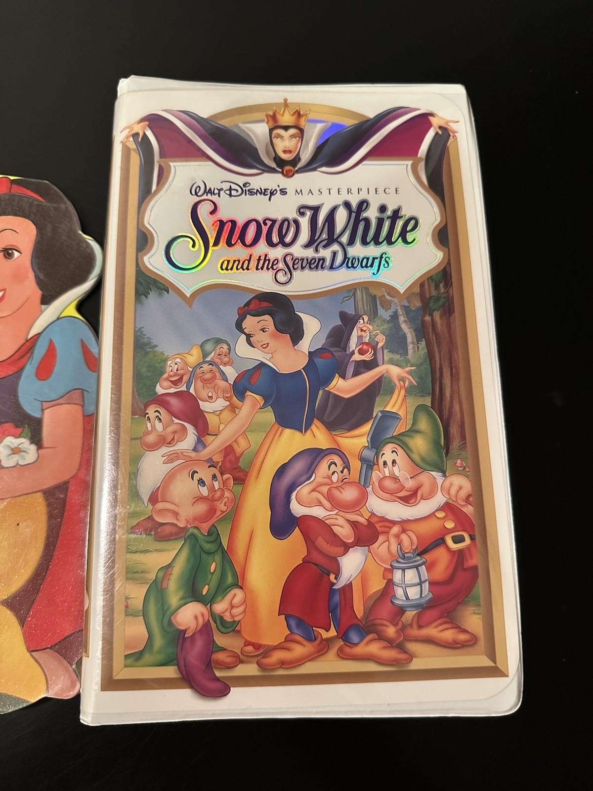 Walt Disney’s Snow White and the Seven Dwarfs Book and VHS set