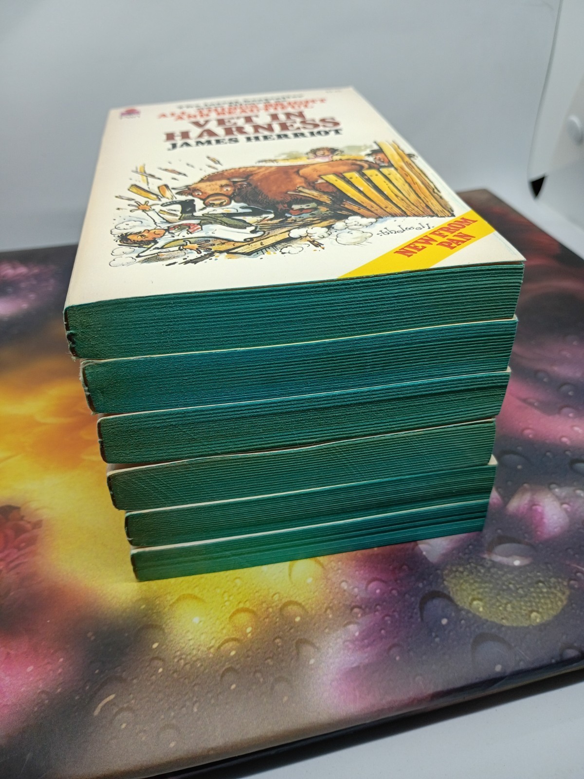 6 James Herriot books Pan 1970s First editions – PB – Rare Near Mint Condition