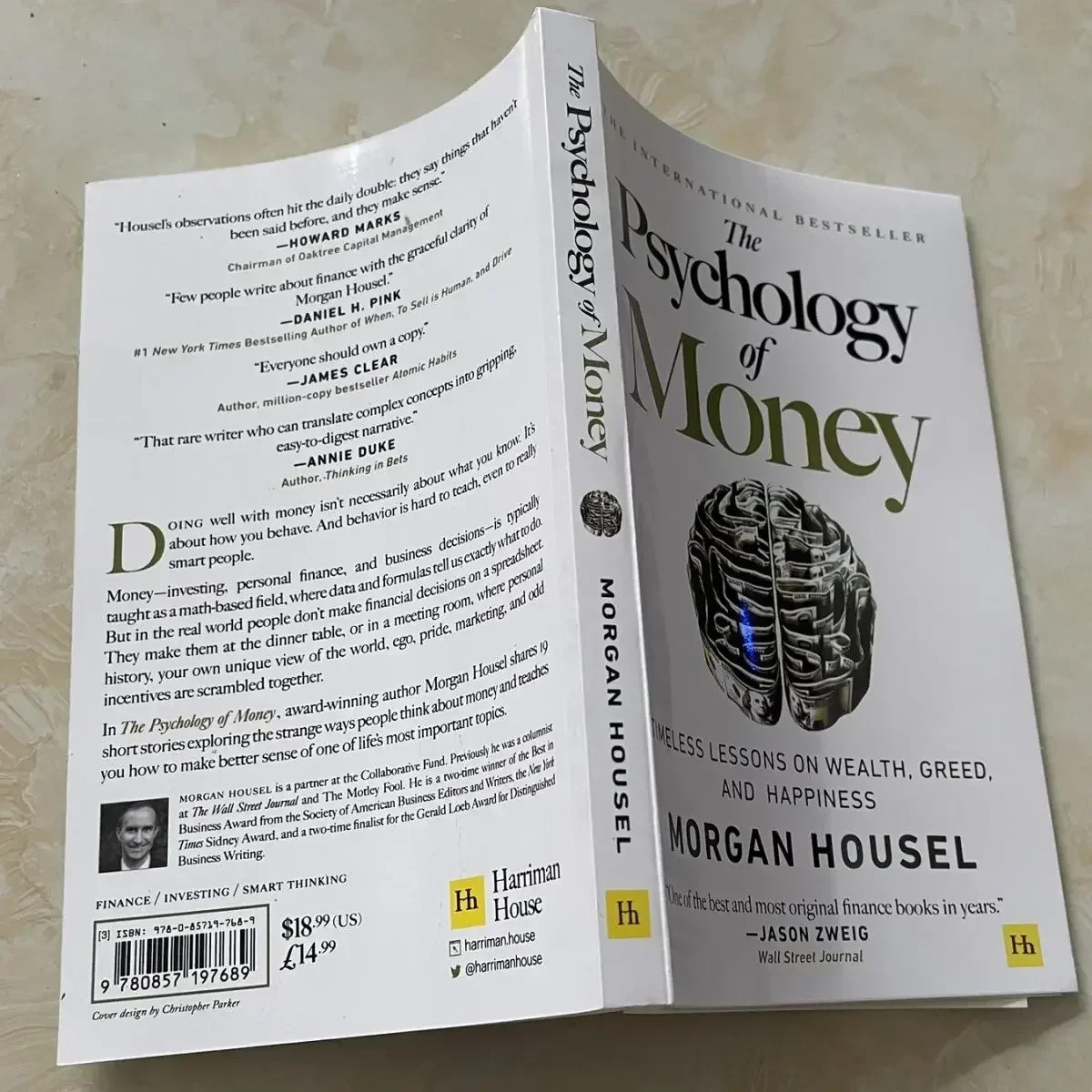**The Psychology of Money Book – Timeless Lessons on Wealth, Greed & Happiness f