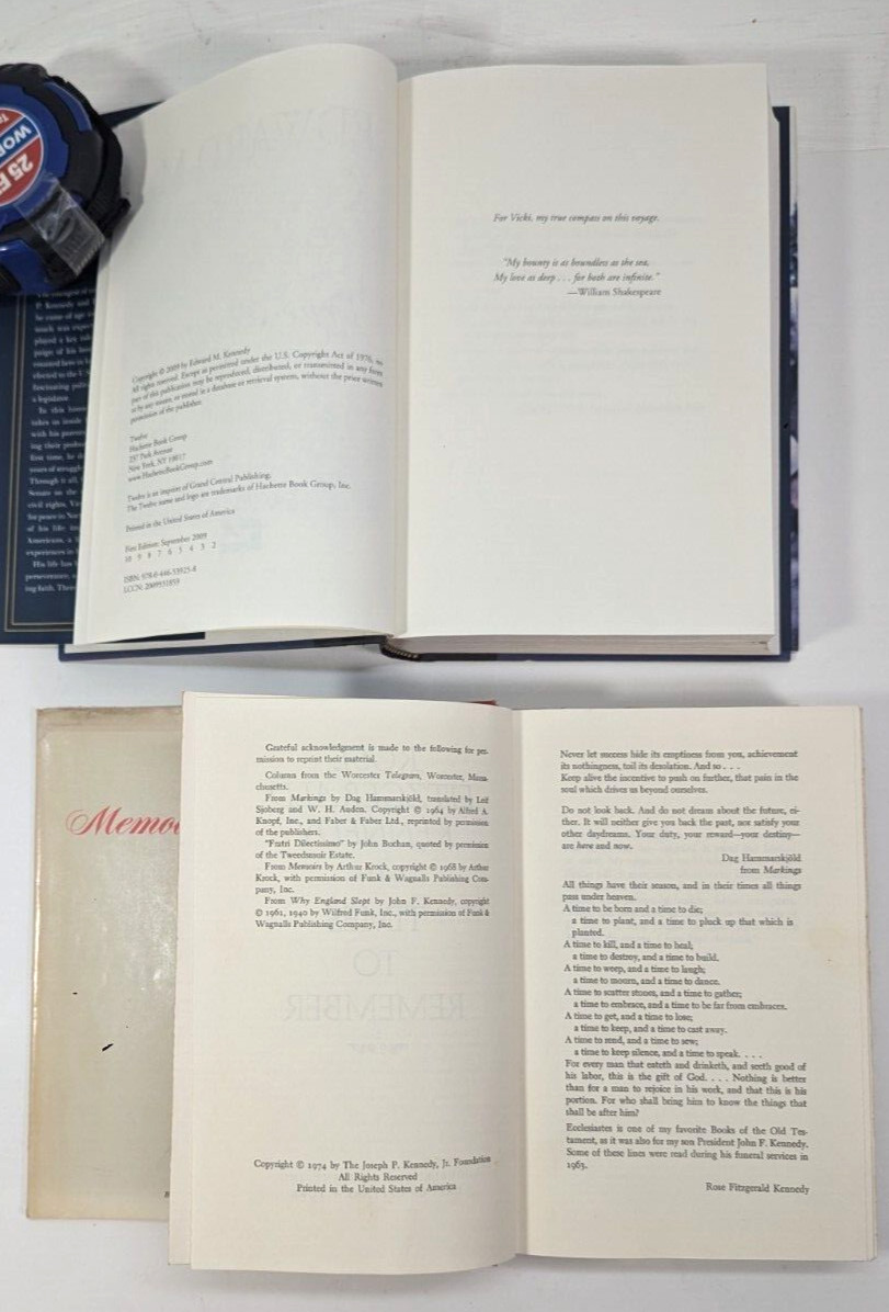 JFK – Lot of 7 books: John F. Kennedy & the Kennedy family: Jackie, Ted, Rose