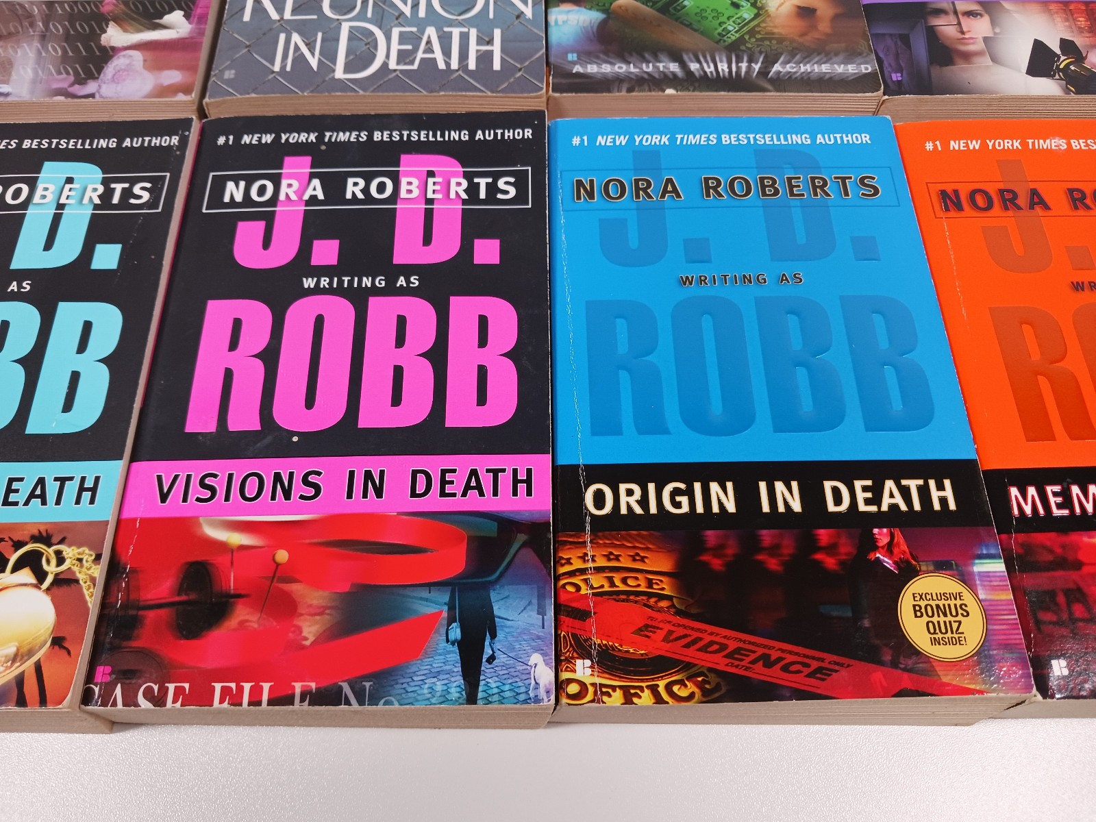 Lot of 20 J.D. Robb In Death Series Paperback Books Nora Roberts