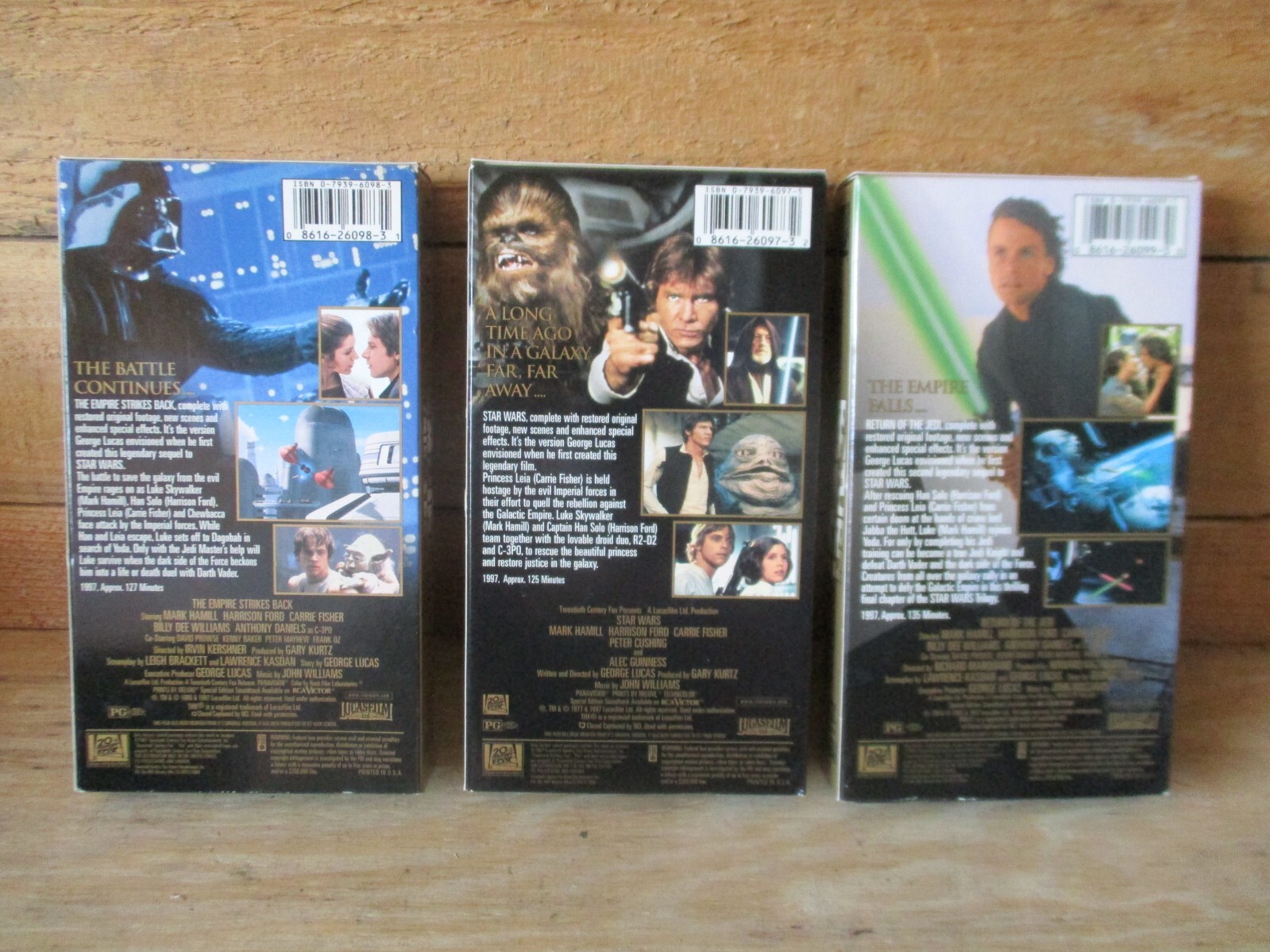 Star Wars Trilogy VHS