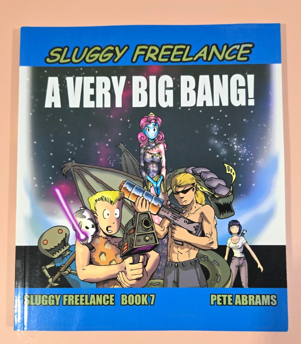 Sluggy Freelance Books Vol 1-7 @1998-2002 by Pete Abrams