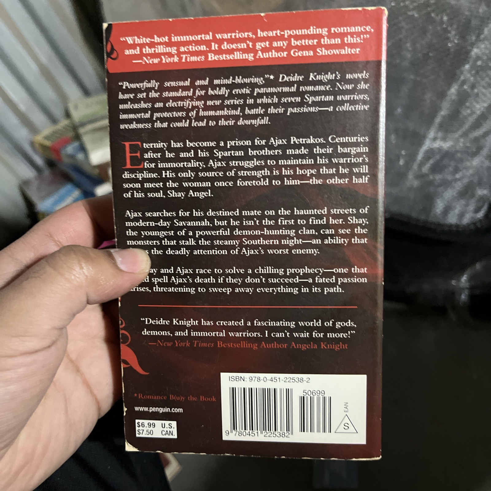 Red Fire by Deidre Knight (2008, Uk- a Format Paperback)