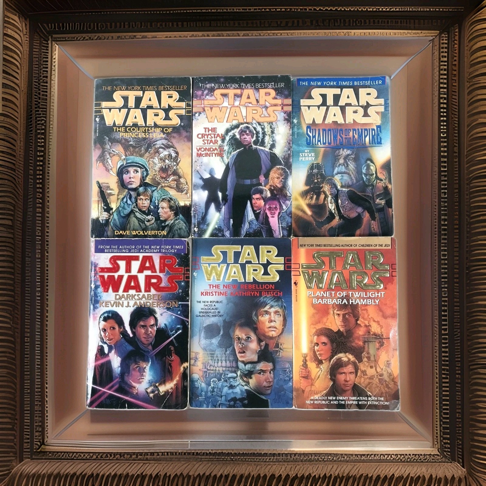 Star Wars☆ Lot of 6 Vintage Paperbacks 1990’s (’95-’97) VGC~ 1st Edition Bantam