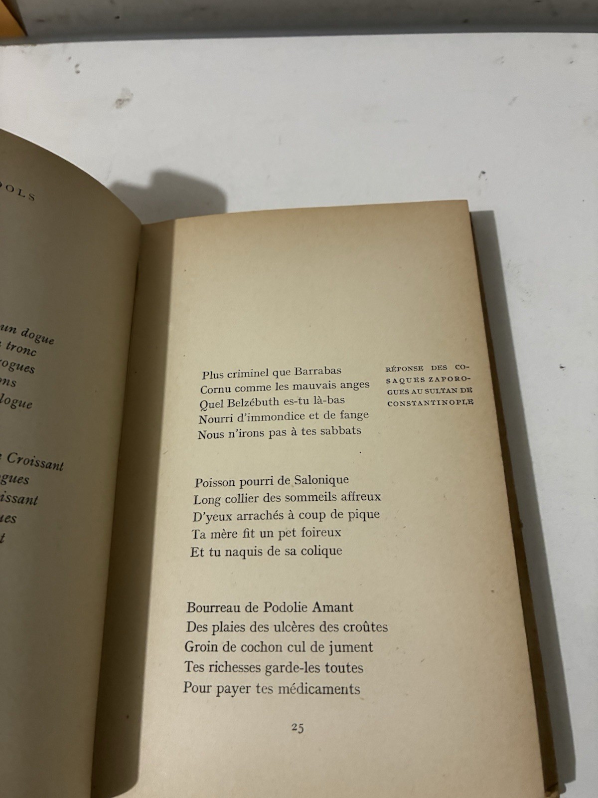 Guillaume Apollinaire – Alcools – Poèmes 1898-1913- French Edition 1946