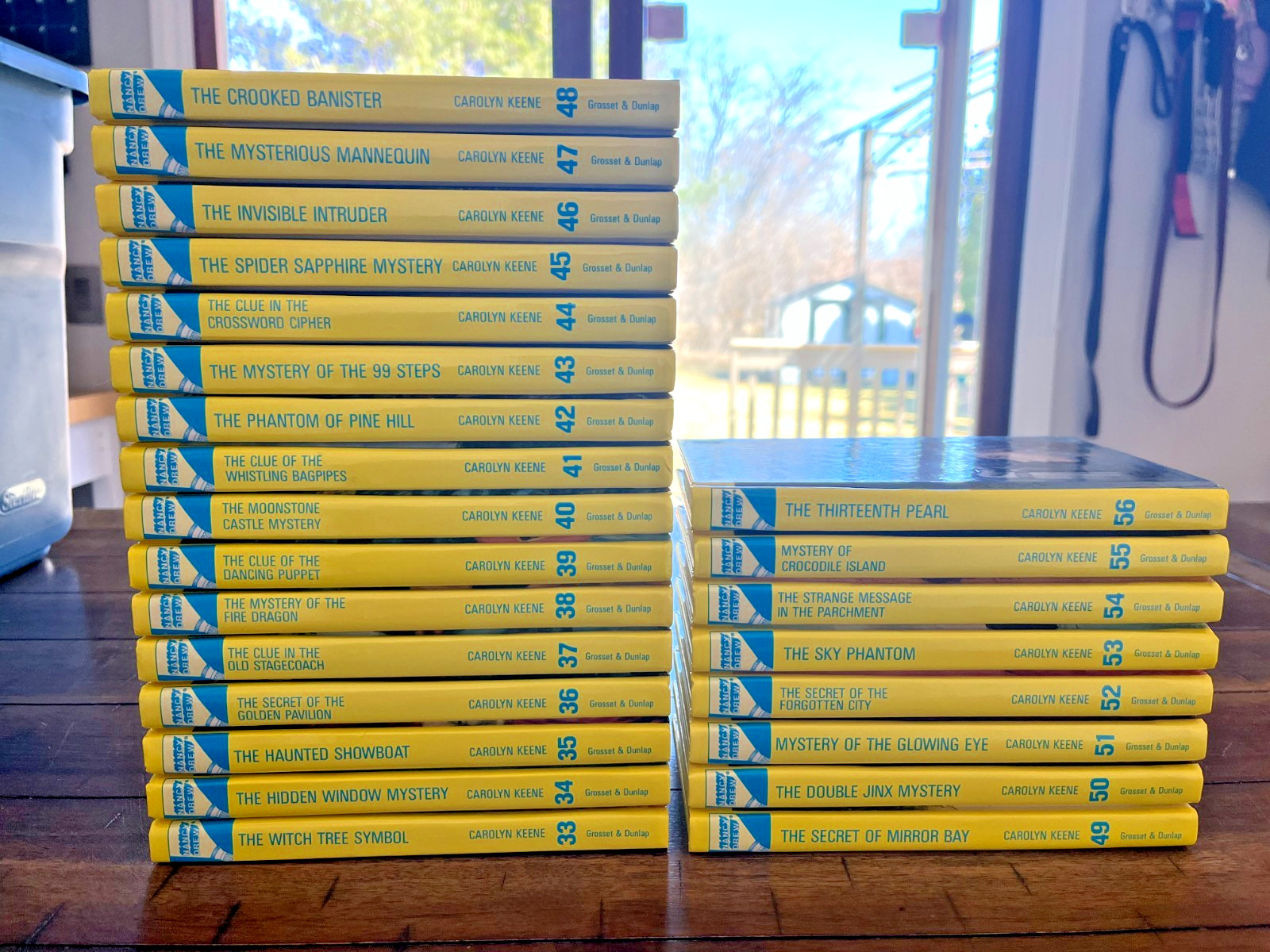 Complete Nancy Drew Flashlight Hard Cover Book Set 1-56